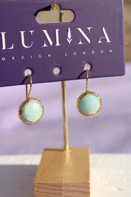 Sea Mist Drop Earrings | Lumina Design London